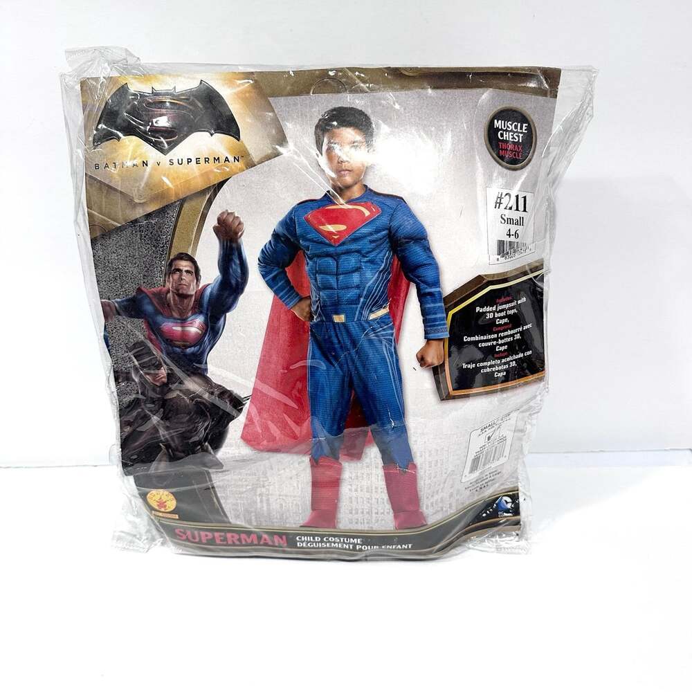 Rubie's DC Comics Batman v Superman, Superman 2pc Halloween Cosplay Costume - Picture 2 of 9